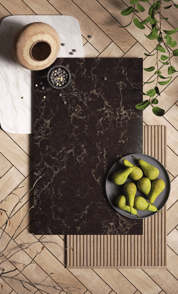 Caesarstone 6338 Woodlands Moodboard