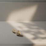 Close-up of Caesarstone 1004 Stoneburst quartz worktop