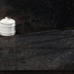 Close-up of Caesarstone 5820 Darcrest quartz worktop