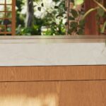 Caesarstone 507 Marbannova Bathroom