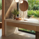 Caesarstone 5144 Rossa Nova Bathroom