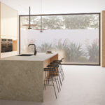 Caesarstone 542 Mosstone Kitchen
