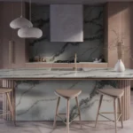 Caesarstone ICON 8477 Ocean Sage Kitchen