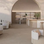 Caesarstone 8103_Calacatta Nobella Interior design