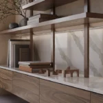 Caesarstone 8103 Calacatta Nobella Interior design