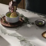 Caesarstone ICON 8104 Calacatta Thyme countertop with life style