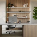 Caesarstone 8104 Calacatta Thyme Room