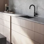 Caesarstone Porcelain 908 Northern Ice kitchen